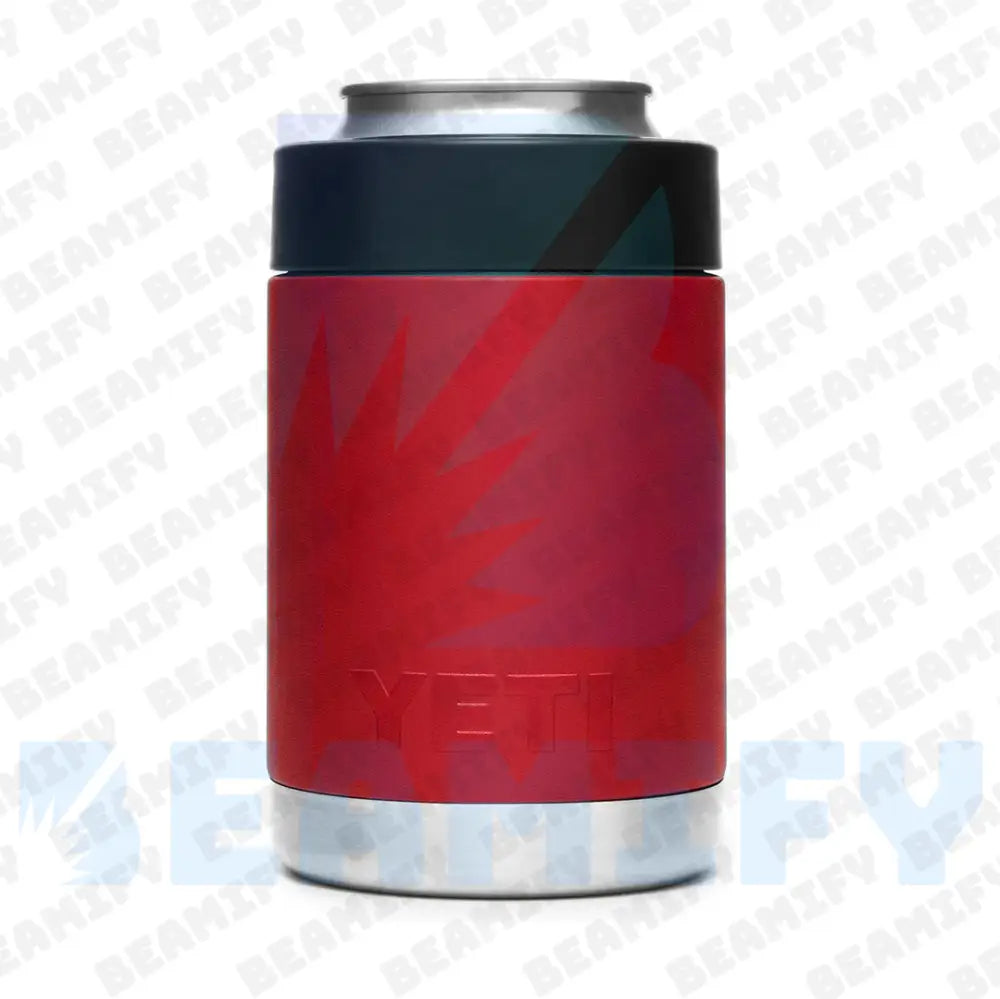 Portalatas Genérico 12 Onzas Rojo Termo