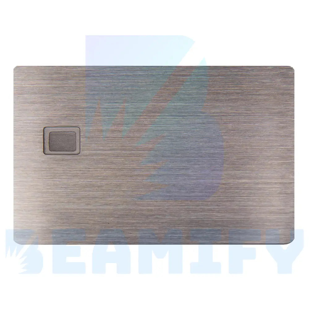 Tarjeta Bancaria De Metal Personalizada Acero Banking Card