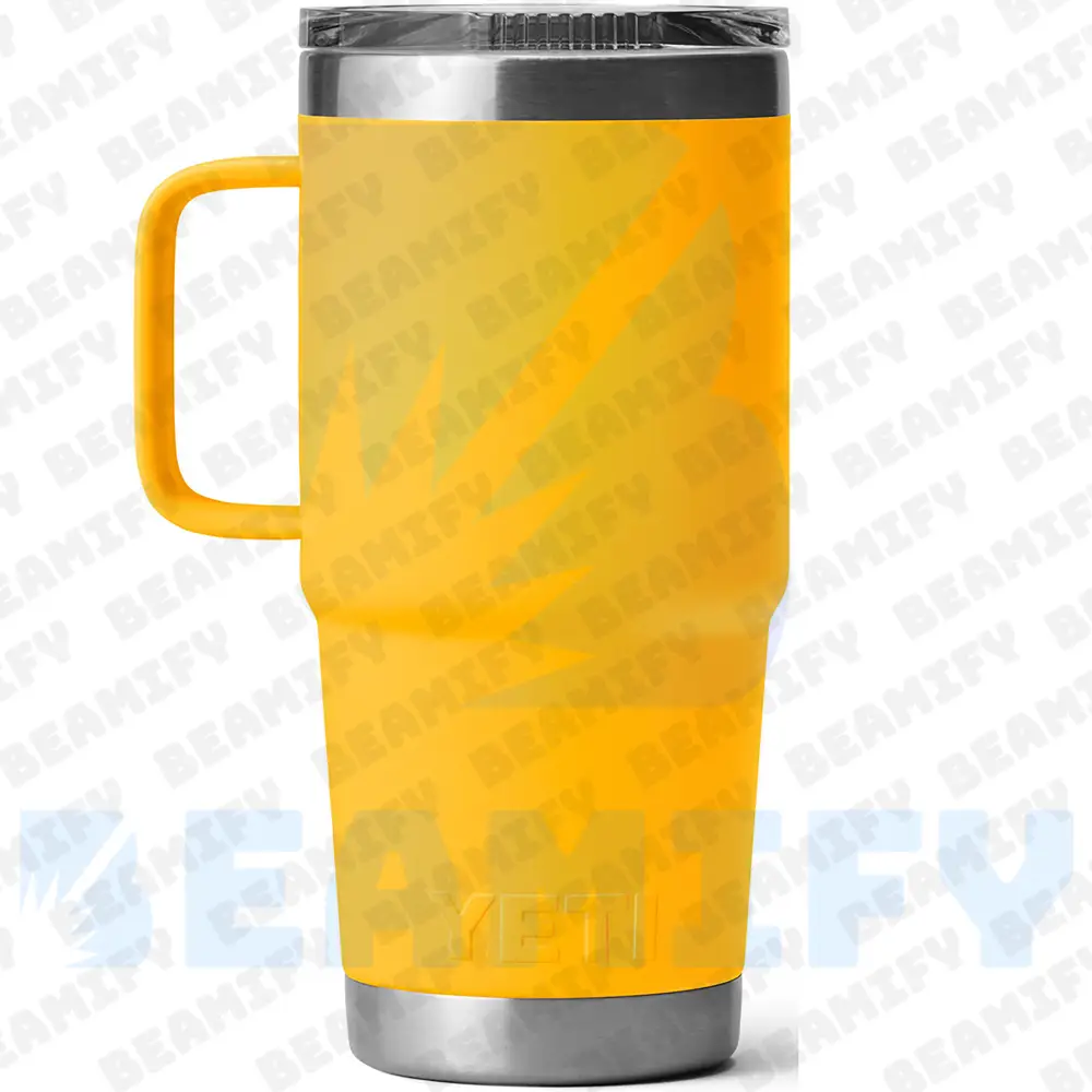 Taza De Viaje Genérica 20 Onzas Amarillo Termo Genérico