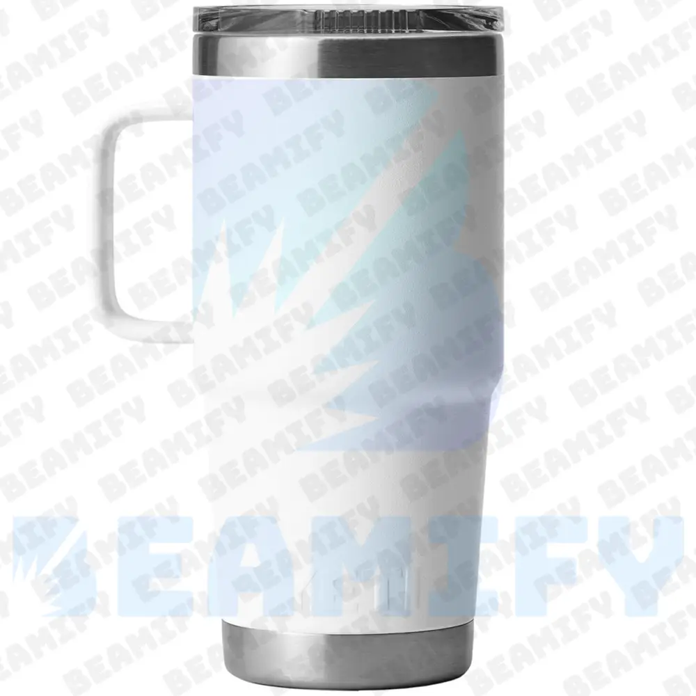 Taza De Viaje Genérica 20 Onzas Blanco Termo Genérico