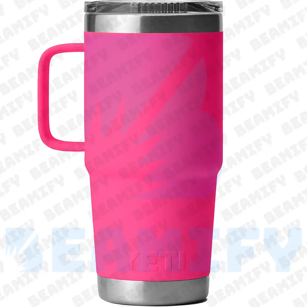 Taza De Viaje Genérica 20 Onzas Rosa Neón Termo Genérico