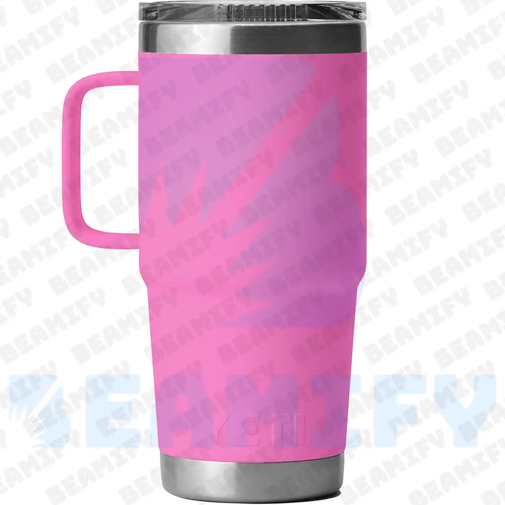 Taza De Viaje Genérica 20 Onzas Rosa Pastel Termo Genérico